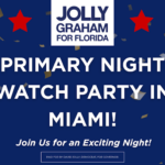 Primary Night Watch Party in Miami organized by David Jolly for Florida 2026